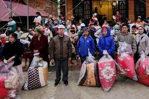 GP.Hưng Hóa - Giáo xứ Sơn La thực hiện chương trình Sưởi ấm lòng người