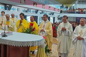 TGP.Sài Gòn - Giáo xứ Tân Hưng: Thánh lễ tạ ơn hồng ân 50 năm Linh mục 1-1-2023
