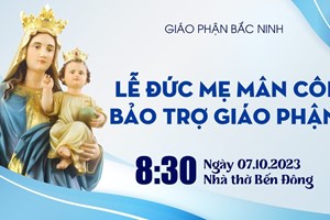 GP.Bắc Ninh - Trực tiếp: Lễ Đức Mẹ Mân Côi – Bổn mạng Giáo phận 2023