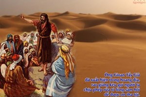 Chúa nhật 2 mùa Vọng năm B - Hãy ăn năn (Mc 1,1-8)