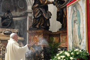 ĐTC Phanxicô cử hành Thánh lễ kính nhớ Đức Mẹ Guadalupe