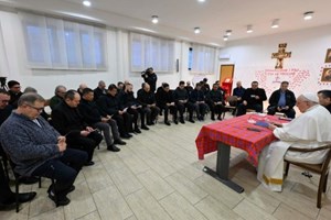 Đức Thánh Cha viếng thăm giáo xứ Thánh Giorgio ở Roma