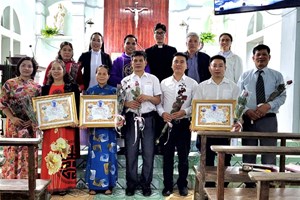 GP.Bắc Ninh - Ban hành giáo Trại Ngà tuyên hứa và lãnh bằng mãn nhiệm