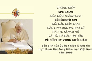 Thông điệp SPE SALVI của Đức Giáo hoàng Bênêđictô XVI về Niềm hy vọng Kitô giáo