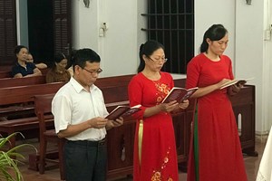 GP.Bắc Ninh - Ban hành giáo Yên Tập tuyên hứa