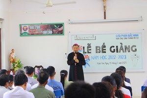 GP.Bắc Ninh - Nhà Thánh Tự bế giảng năm học 2022-2023