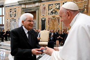 ĐTC trao giải thưởng quốc tế Phaolô VI cho Tổng thống Mattarella của Ý