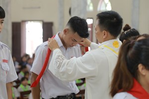 GP.Bắc Ninh - Bế giảng năm học giáo lý 2022-2023 tại Nội Bài