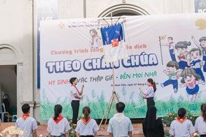 GP.Bắc Ninh - Thiếu nhi Nam Viên “Theo chân Chúa” hè 2023