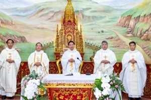 GP.Hưng Hóa - Giáo xứ Tuyên Quang đón mừng cha phó mới