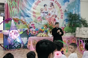 GP.Bắc Ninh - Tết Trung thu của các em thiếu nhi tại Đền Thánh Tâm Bắc Giang