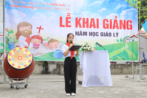 GP.Hưng Hóa - Giáo xứ Tình Lam khai giảng năm học giáo lý, niên học 2023 - 2024
