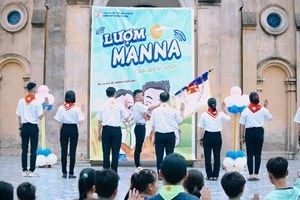 GP.Bắc Ninh - Tổng kết chiến dịch hè “Lượm Manna” – xứ đoàn Anrê Phú Yên giáo xứ Đình Tổ