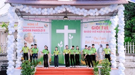 GP.Hưng Hóa - Giáo xứ Hàng Sen: Mừng kính Thánh Giáo Hoàng Gioan Phaolô II, Quan thầy Giới trẻ