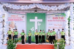 GP.Hưng Hóa - Giáo xứ Hàng Sen: Mừng kính Thánh Giáo Hoàng Gioan Phaolô II, Quan thầy Giới trẻ