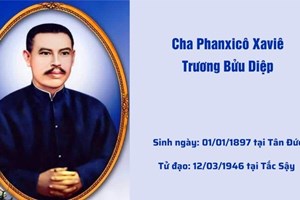 Cha Phanxicô Xaviê Trương Bửu Diệp sẽ được phong chân phước