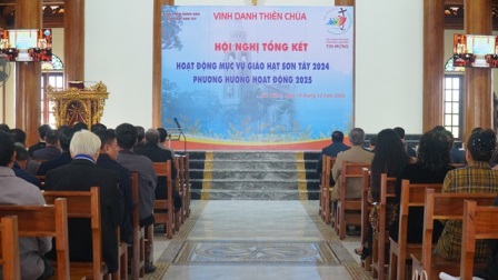 GP.Hưng Hóa - Giáo hạt Sơn Tây: Hội nghị Tổng kết công tác Mục vụ năm 2024 và Phương hướng năm 2025