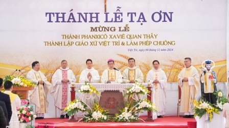 GP.Hưng Hóa - Thánh lễ Tạ ơn mừng Thành lập Giáo xứ Việt Trì