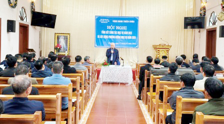GP.Hưng Hóa - Giáo hạt Hòa Bình - Sơn La - Điện Biên: Hội nghị tổng kết công tác mục vụ năm 2023 và xây dựng phương hướng mục vụ năm 2024