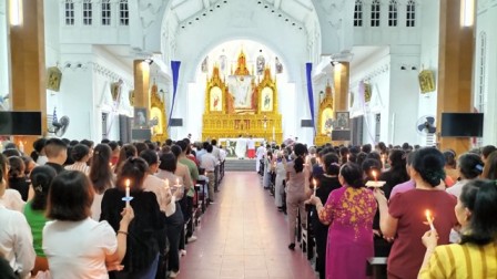 GP.Hưng Hóa - Đêm Vọng Phục Sinh 2024 tại giáo xứ Yên Bái