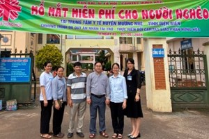 GP.Hưng Hóa - Mang ánh sáng và nụ cười đến vùng biên giới huyện Mường Nhé, tỉnh Điện Biên 