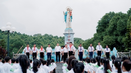 GP.Hưng Hóa - Hiệp đoàn Vinh Sơn Phạm Hiếu Liêm – Giáo hạt Yên Bái: Sa mạc huấn luyện Dự trưởng tại giáo xứ Tân Tiến