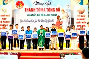 GP.Hưng Hóa - Giới trẻ Giáo xứ Phù Lao mừng lễ Quan thầy và kỷ niệm 9 năm thành lập