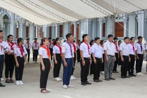 GP.Hưng Hóa - Hiệp đoàn Phêrô Nguyễn Khắc Tự khai mạc khóa huấn luyện Huynh trưởng cấp I