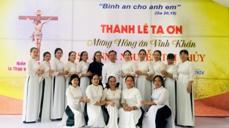 GP.Hưng Hóa - Thánh lễ tạ ơn mừng Hồng Ân Vĩnh Khấn của Nữ tu Anna Nguyễn Thị Thủy tại chuẩn xứ Cam Đường – giáo hạt Lào Cai