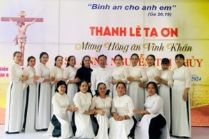 GP.Hưng Hóa - Thánh lễ tạ ơn mừng Hồng Ân Vĩnh Khấn của Nữ tu Anna Nguyễn Thị Thủy tại chuẩn xứ Cam Đường – giáo hạt Lào Cai