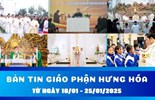 GP.Hưng Hóa - Bản tin Giáo phận  Từ ngày 18/01 - 25/01/2025