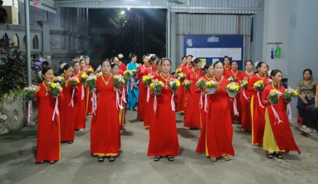 GP.Hưng Hóa - Giáo xứ Lương Sơn Tôn Vinh Đức Maria Trong Tháng Mân Côi