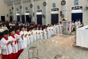 GP.Hưng Hóa - Giáo Xứ Gia Thanh: Nghi Thức Tiếp Nhận Và Ra Mắt Lễ Sinh