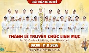 GP.Hưng Hóa - Trực tuyến | Thánh lễ Truyền Chức Linh Mục | 11.11.2025 | Giáo Phận Hưng Hoá