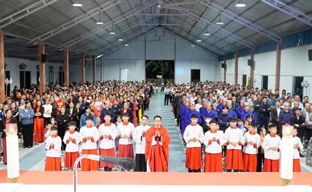 GP.Hưng Hóa - Giáo xứ Phù Lao mừng Kính trọng thể Các Thánh Tử Đạo Việt Nam