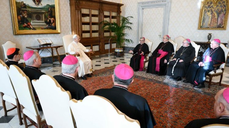 Đức Thánh Cha Lêô XIV tiếp kiến các Giám mục Tây Ban Nha