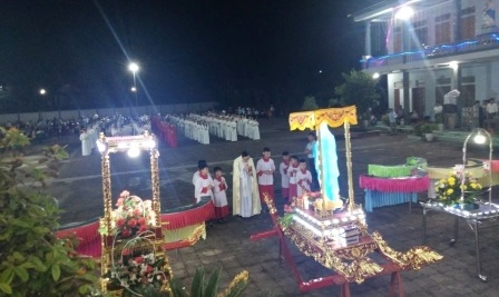 GP.Hưng Hóa - Giáo xứ Đại Phác: Rước Kiệu, Dâng Hoa Bế Mạc Tháng Mân Côi & Thánh Lễ Kính Các Thánh Nam Nữ