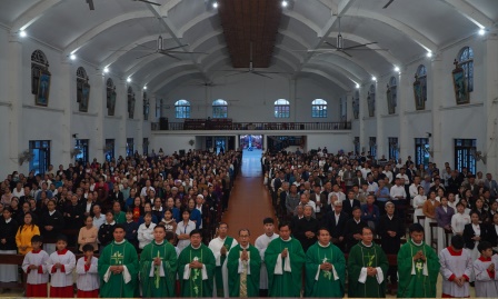 GP.Hưng Hóa - Giáo xứ Hoàng Xá: Thánh lễ Hành hương Năm Thánh và Mừng Bổn Mạng Ca đoàn Thánh Cêcilia