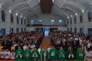 GP.Hưng Hóa - Giáo xứ Hoàng Xá: Thánh lễ Hành hương Năm Thánh và Mừng Bổn Mạng Ca đoàn Thánh Cêcilia