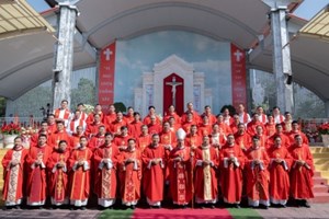 GP.Hưng Hóa - Giáo xứ Nỗ Lực Hân Hoan Cử Hành Thánh Lễ Khởi Công Xây Dựng Nhà Thờ Mới