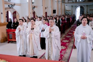 GP.Hưng Hóa - Chuẩn xứ Phú An Hành Hương Năm Thánh 2025 tại Nhà Thờ Yên Tập