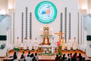 GP.Hưng Hóa - Thánh Lễ Tạ Ơn Kỷ Niệm 20 Năm Hồng Ân Linh Mục (2005 – 2025) Tại Nhà thờ Chính tòa Sơn Lộc