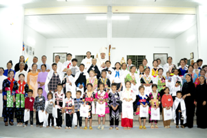 GP.Hưng Hóa - Giáo Xứ Điện Biên: 40 Anh Chị Em Dự Tòng Chính Thức Gia Nhập Gia Đình Hội Thánh