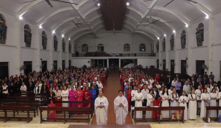 GP.Hưng Hóa - Giáo Xứ Hoàng Xá: Thánh Lễ Tuyên Hứa và Thu Nhận Hội Viên Mới Hội Gia Đình Tận Hiến