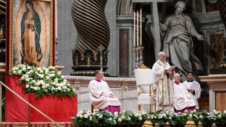 ĐTC Lêô XIV cử hành Thánh lễ kính Đức Mẹ Guadalupe