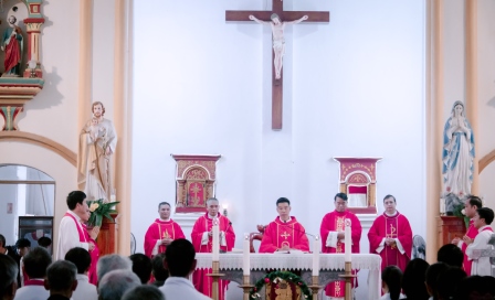 GP.Hưng Hóa - Giáo Lý Viên Giáo Hạt Tây Bắc Phú Thọ Hành Hương Năm Thánh Và Mừng Bổn Mạng Thánh Phêrô Vũ Văn Truật