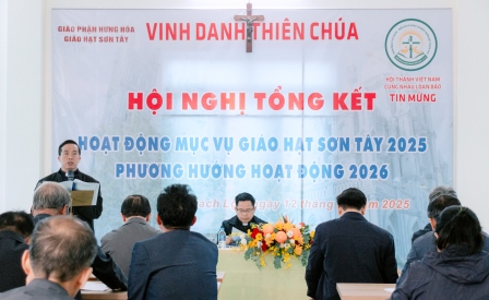 GP.Hưng Hóa - Giáo Hạt Sơn Tây: Hội Nghị Tổng Kết Công Tác Mục Vụ Năm 2025 Và Định Hướng Hoạt Động Năm 2026