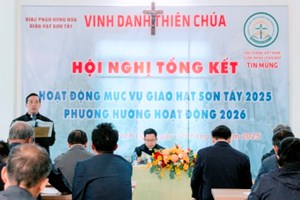 GP.Hưng Hóa - Giáo Hạt Sơn Tây: Hội Nghị Tổng Kết Công Tác Mục Vụ Năm 2025 Và Định Hướng Hoạt Động Năm 2026