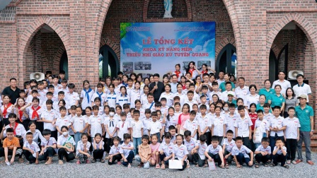 GP.Hưng Hóa - Giáo xứ Tuyên Quang: Tổng kết Khóa Kỹ Năng Mềm cho Thiếu Nhi Hè 2025