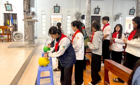 GP.Hưng Hóa - Mùa Vọng – Xứ Đoàn Maria Goretti Vĩnh Thọ Lên Đường Gieo Yêu Thương